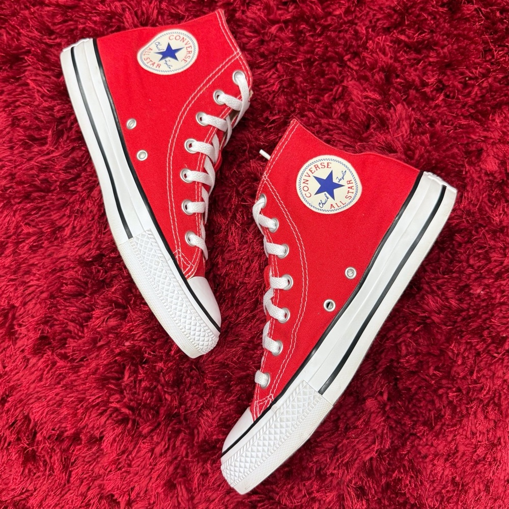 Converse Chuck Taylor All Stars Red Men’s 5.5 Women’s 7.5 M9621 High Top Gym